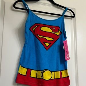 Supergirl Blue Cami Top for Women